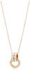 Vertical Miss MAT Necklace GJ24863 [Grosse] Gold/Clear