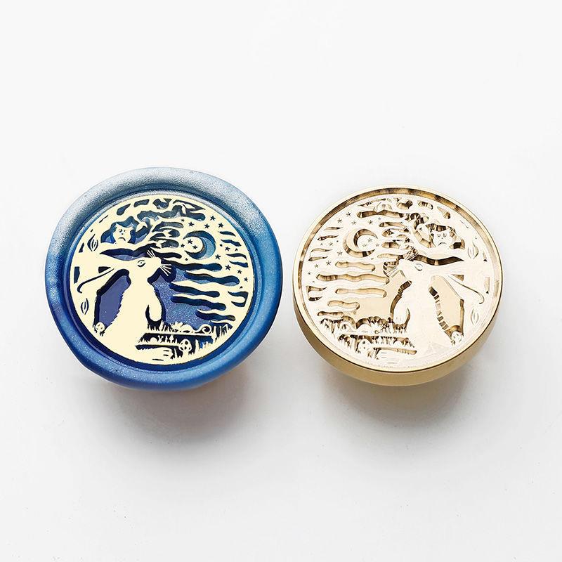 Гравированные латунные штампы головки огнестойкие штампы набор восковых зерен