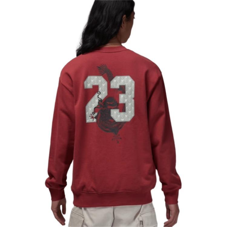Jordan Sweatshirt Men's Fir Wood Red FZ6437-617