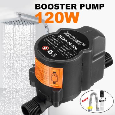 DC24V 120W мини водяной насос бустерный насос бесщеточный водяной насос автоматический контроллер давления IP56 бытовой водонагреватель Boost