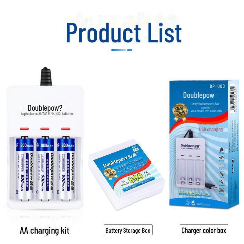 Тройной набор Нет. 5 аккумуляторных батарей: 3 x 800 мАч AA1.2V для игрушечного пульта дистанционного управления