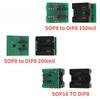 Адаптер-розетка-конвертер модуль тестового зажима SOP8 на DIP8 150mil 200mil Стенд для тестирования микросхем