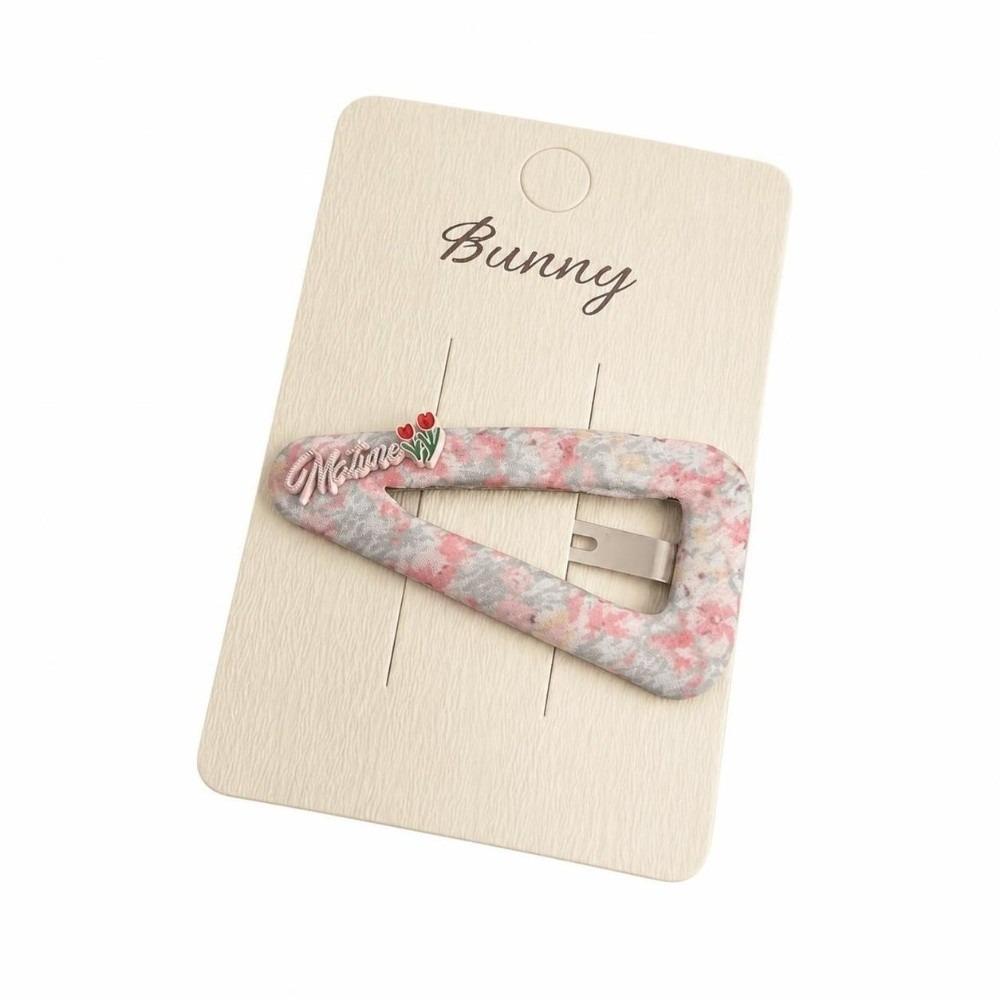 1/2 Pcs Bowknot Design Bangs Hair Clip Floral Pattern Floral Hair Clips Ponytail Headband for Girls