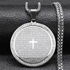 1pc Eye Pendant Necklace Stainless Steel Blue Enamel and Embellishment Suitable for Men and Women's General Couple Jewelry
