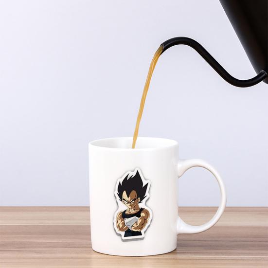 50 шт., наклейки Dragon Ball, устойчивые к выцветанию, водонепроницаемые наклейки с героями мультфильмов для детей, игрушки, ноутбук, скейтборд