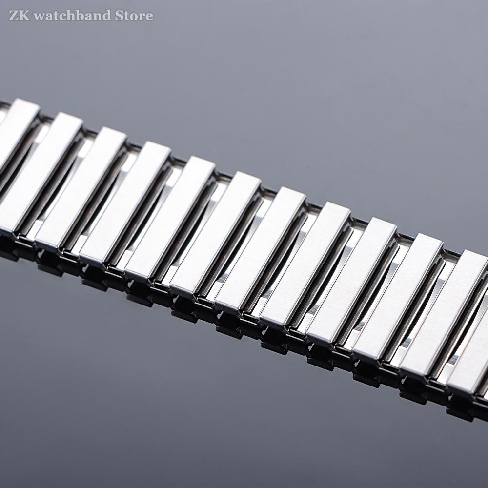 Эластичный металлический ремешок для часов Swatch 18/20/22 мм, растягивающийся, из нержавеющей стали, мужской, женский, браслет, аксессуары