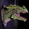 Sprayer LED Dragon Head Hanging Lamp Lantern Wall Lamp Resin Dinosaur Crafts Halloween Decoration Pendent Lamp