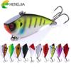1pc HENGJIA 5colors VIB Fishing Lure Plastic Shallow Lure for Perch Pike