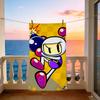 Смешная арт-игра милый мультфильм B-Бомбермен Полотенце мягкое Пляжные полотенца Поездка плавание Бассейн купание Полотенце Спортзал Спа домашний Декор Подарок Праздник