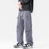 Wassup Sohot Men's Casual Cargo Straight Pants