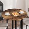 Tabletop Ø 80 x 1.5 cm Round Engineered Wood Reclaimed Wood
