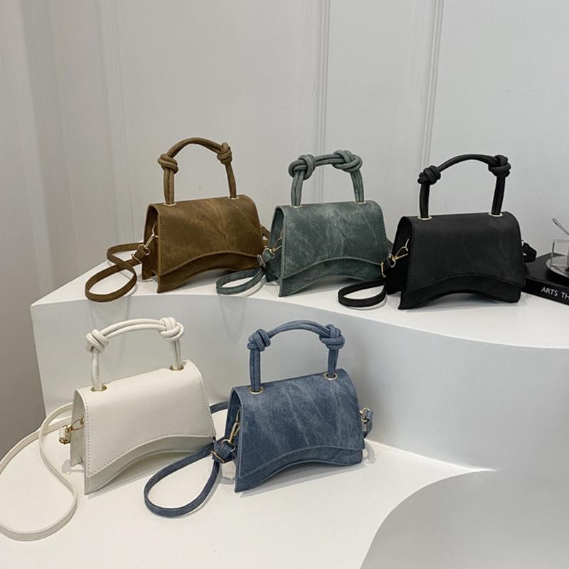 Элегантная женская сумка через плечо из искусственной кожи с верхней ручкой, шикарный однотонный цвет с регулируемым ремешком, повседневная маленькая сумка через плечо