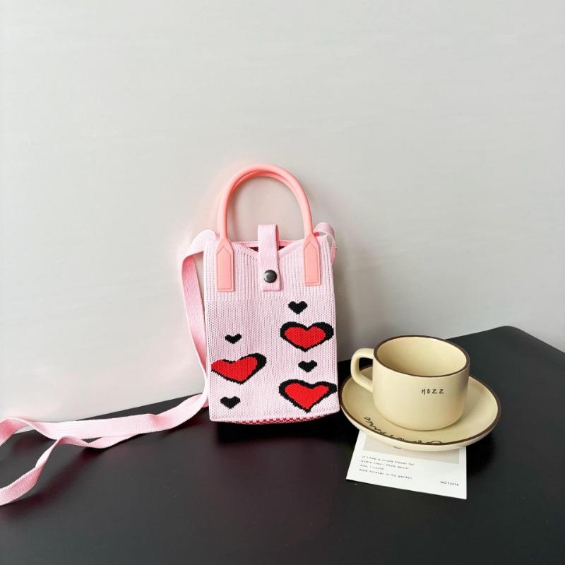 Любовь сумка для мобильного телефона дофамин универсальная вязаная сумка модная сумка-мессенджер через плечо высококлассная новая модель