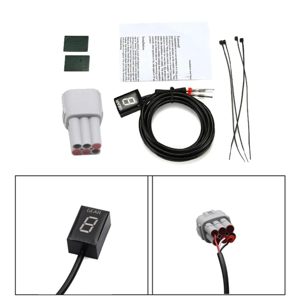 Индикатор включенной передачи Совместим с Suzuki Для SV1000 2003-2009 Для SV650 2003-2014 Для VLR1800 2008-2015