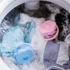 Plum Blossom Washing Machine Filter Remove Dirty Hair Mesh Yarn Laundry Reusable Ball Pet Fur Lint Hair Catcher Clothe Cleaning