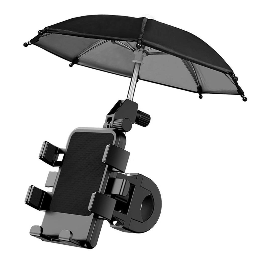 Universal Motorcycles Bicycle Umbrella Holder Waterproof SunshadePhone Navigation Bracket Mini Cycling Stand Accessories