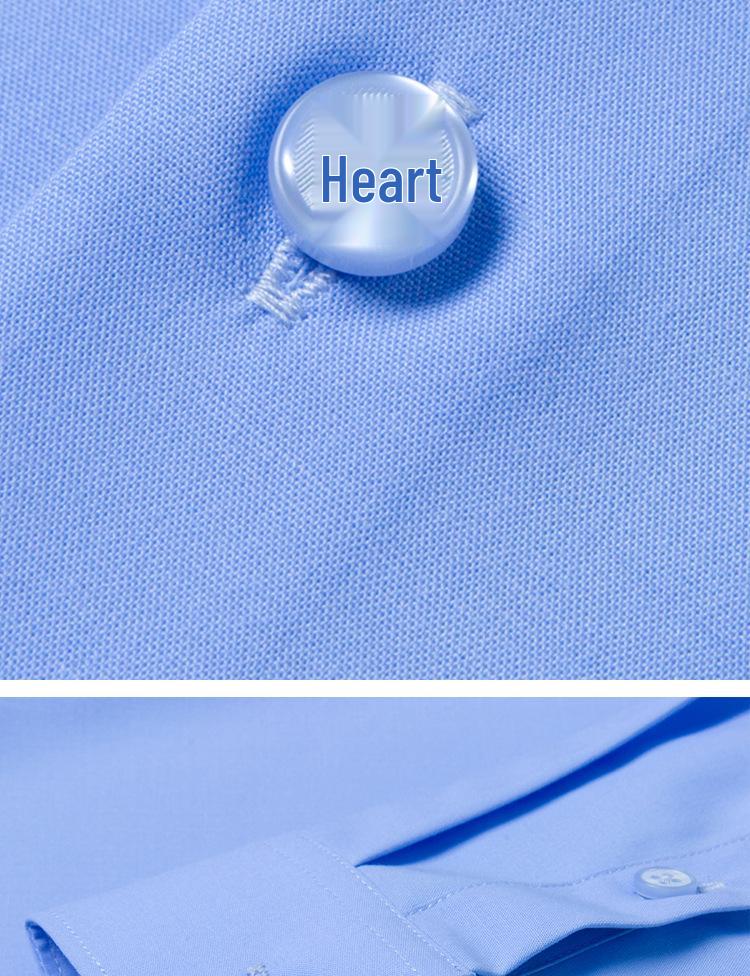 Мужская стрейч-рубашка с длинным рукавом из бамбукового волокна – Не требующая глажки, Многоцветная, Повседневная деловая одежда