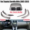 Декоративная накладка на центральную консоль автомобиля Для Toyota Corolla Altis 2009 2010 2011 2012 2013 Автомобильные аксессуары Верхняя сторона
