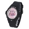 Женские цифровые часы Baby-G серии BG-169 с корпусом из полимера и нержавеющей стали, черно-розовые (БГ-169У-1С) [Параллельный импорт]