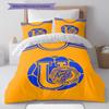 Tigres UANL Pattern Bedding,Quilt Set Quilt Cover Pillowcase Home Birthday Gift(1 * duvet cover + 2 * pillowcase, without core)