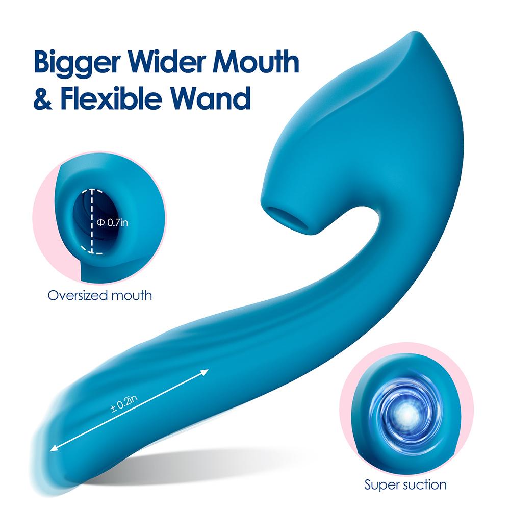 VIBECONNECT G Spot Vibrator Thrusting Sucking Sex Toy for Women Female Multifunction Adult Product Vibrator