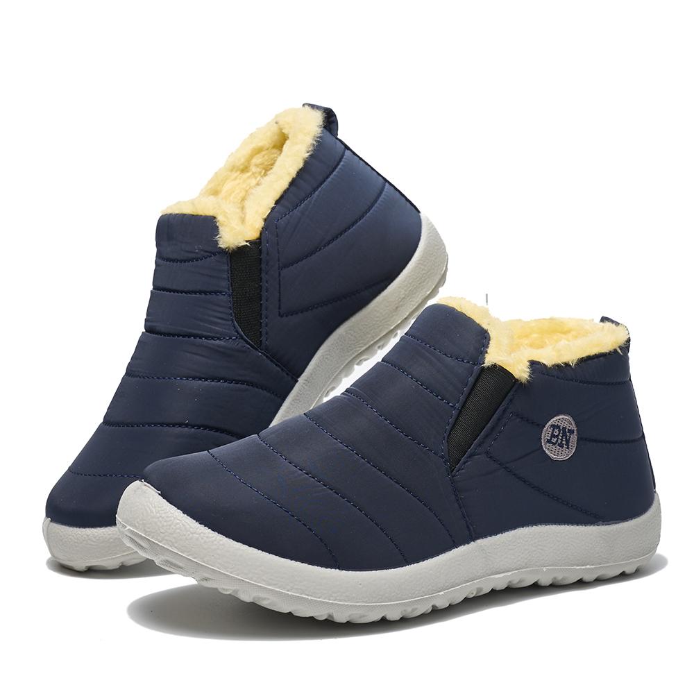 Bairuilun женские/мужские зимние ботинки сохраняют тепло, водонепроницаемая зимняя обувь