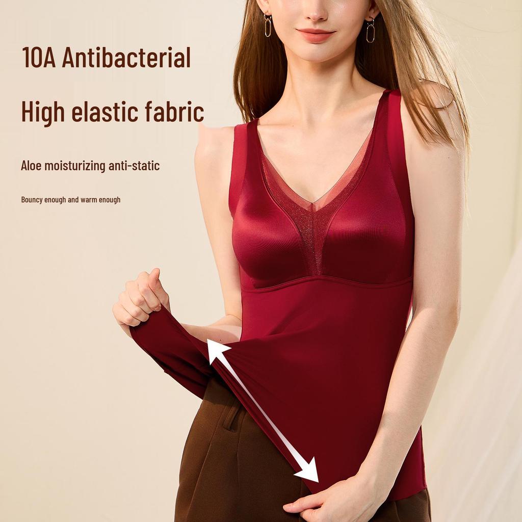 Кружевной атласный антибактериальный бюстгальтер с согревающей спинкой и эффектом разглаживания - Женский 10A с комфортной поддержкой