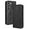 For Realme V70 5G/Realme V70s 5G/Realme 14x 5G Leather Case Wallet Stand Retro Texture Phone Cover