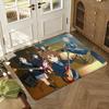 K-ON! Anime Floor Mat Soft Thickened Absorbent Non-Slip Bedroom Living Room Door Mat Home Decor Flannel Rugs