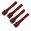 4PCS/pack Car Modification Universal Aluminum Alloy Door Handle Door Bolt Safety Lock Buckle Door Lock Knob