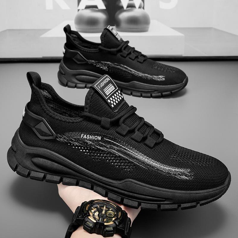 Мужская обувь летняя тонкая сетка дышащая легкая спортивная обувь для бега новая универсальная трендовая повседневная обувь