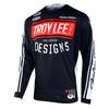 TROYLEE Mens Womens Mountain Bike Cycling Jersey Long Sleeve Quick Dry Breathable Trail Downhill Riding Shirt Summer