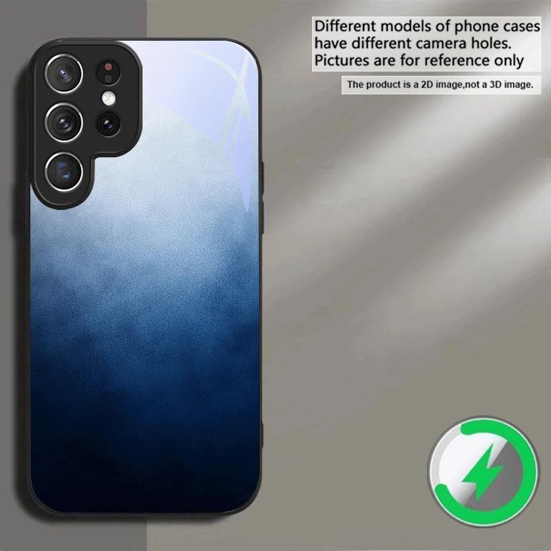 Слияние цвета и текстуры Подходит для Samsung Galaxy S25 Ultra S20 FE S21 S22+ S23 Plus S24 S26 Edge магнетизм Стекло Чехол для телефона