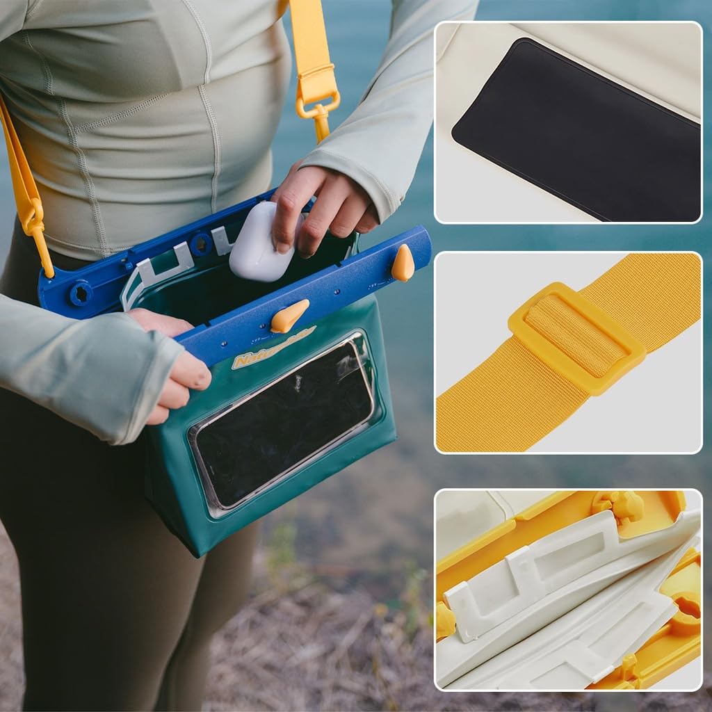 Водонепроницаемая сумка Naturehike IPX8 для мелких предметов, рюкзак, большая вместимость для 25 смартфонов, водонепроницаемый чехол из ПВХ для велосипеда, скалолазания, рыбалки