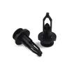 Automotive Practical Fastener Clips Black Cover Decor Fender rivets Fixed Plastic Push pins Push-type Rear Car