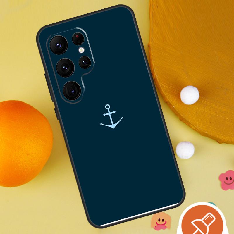 Nautical Anchor Boat Sea Case For Samsung Galaxy S25 Ultra S24 S23 S22 S21 Ultra S9 S10 S20 Plus S24 FE Funda Cover