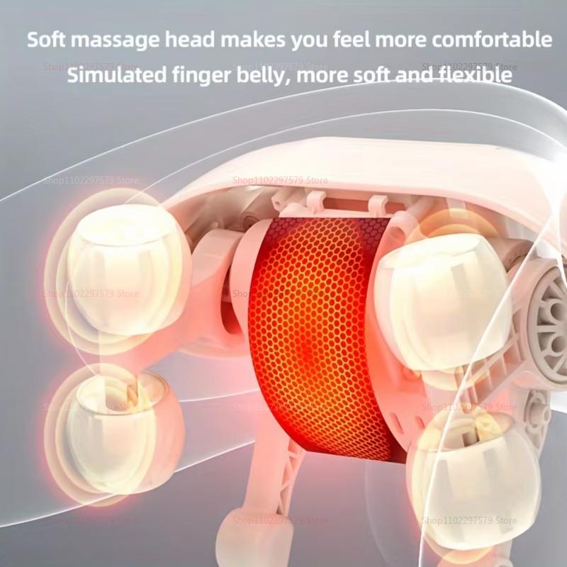 20W Wireless Massager Relief Massage Trapezius Muscle Relaxation Deep Shiatsu Simulated Human Hand Kneading Neck Electric