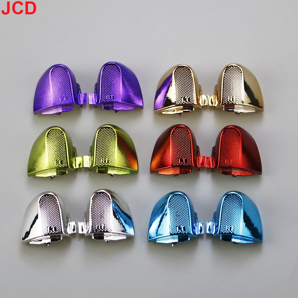 JCD1set For Xbox Series X S XSX XSS Controller Electroplated RB LB Bumper RT LT Trigger Button Middle Bar Holder Repair Parts