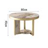 For Leichter Luxus-Couchtisch, luxuriöser Couchtisch aus Holz mit Aufbewahrungsdesign, nordischer Designer, MCentro Para