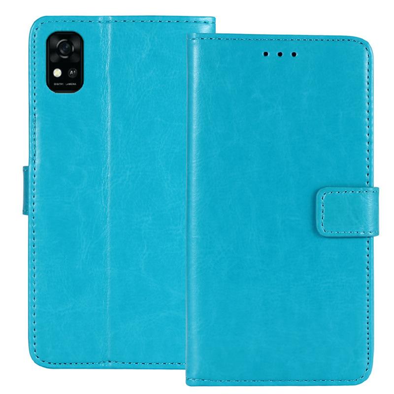 Applicable to ZTE Blade A11 wallet, flip phone case, magnetic buckle, leather case, card holder, protective case.