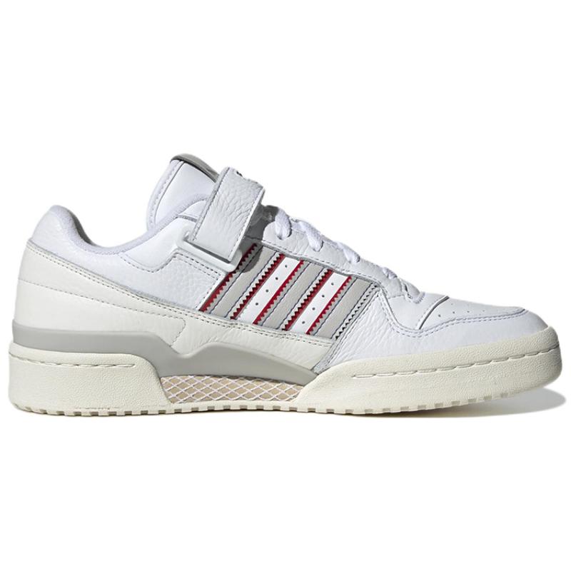 Adidas Кроссовки Forum Low 'Белый Серый Красный' H03424
