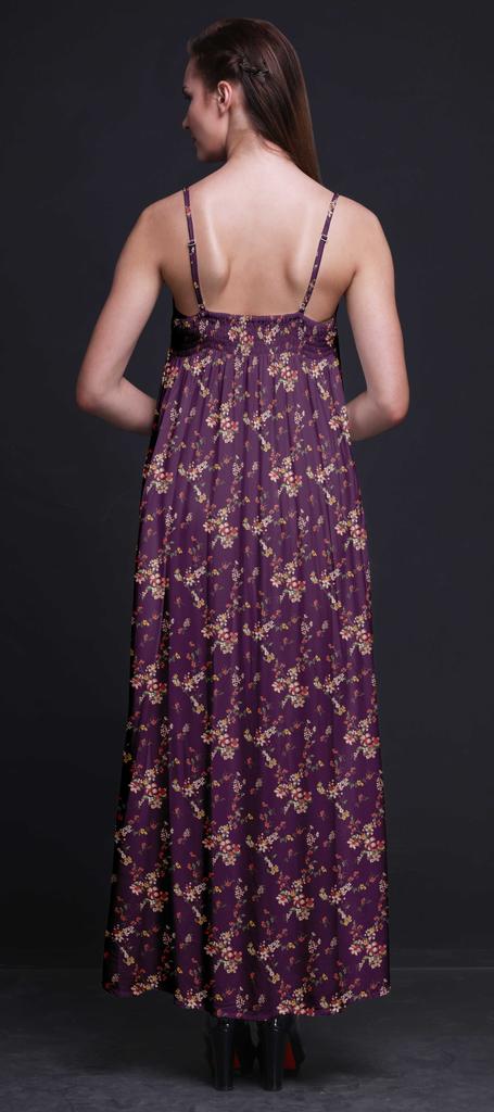 Bimba Rayon Bird Printed Spaghetti Strap Sleeveless Womena    S Cami Maxi Slip Swing