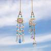 Home Fashion Decoration Brand New Crystal Pendant Window Prism Rainbow Wind Chime Sun and Moon Hanging Garden Craft Decoration