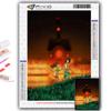 DIY 5D Diamond Painting Hayao Miyazaki Anime Poster Cross Stitch Kit Full Drill Embroidery Mosaic Art Picture of Rhinestones Gift