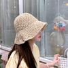 Соломенная шляпа, закрывающая лицо, большая окружность головы, плетеная шляпа от солнца, женская летняя соломенная плетеная солнцезащитная шляпа для пляжа, складная
