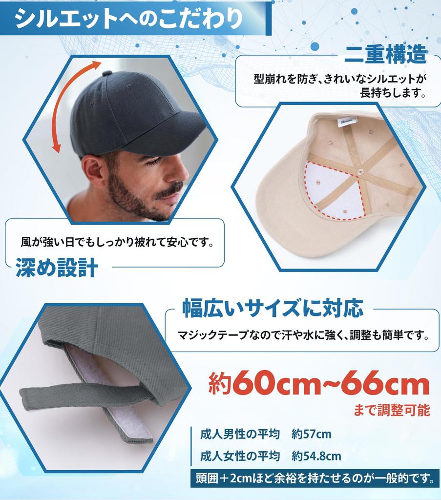 [STREAM] [Stay Beautiful Style] Cap Men's Deep UV Protection Plain Hat Easy To Care 100% Polyester Running Baseball Cap (Black)