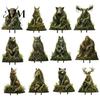Forest Animal Guardian Statue Woodland Spirit Garden Stake, Yard Decor, 3D Rustic Cottage Accents for Fairy Patio Planter & Outdoor Display