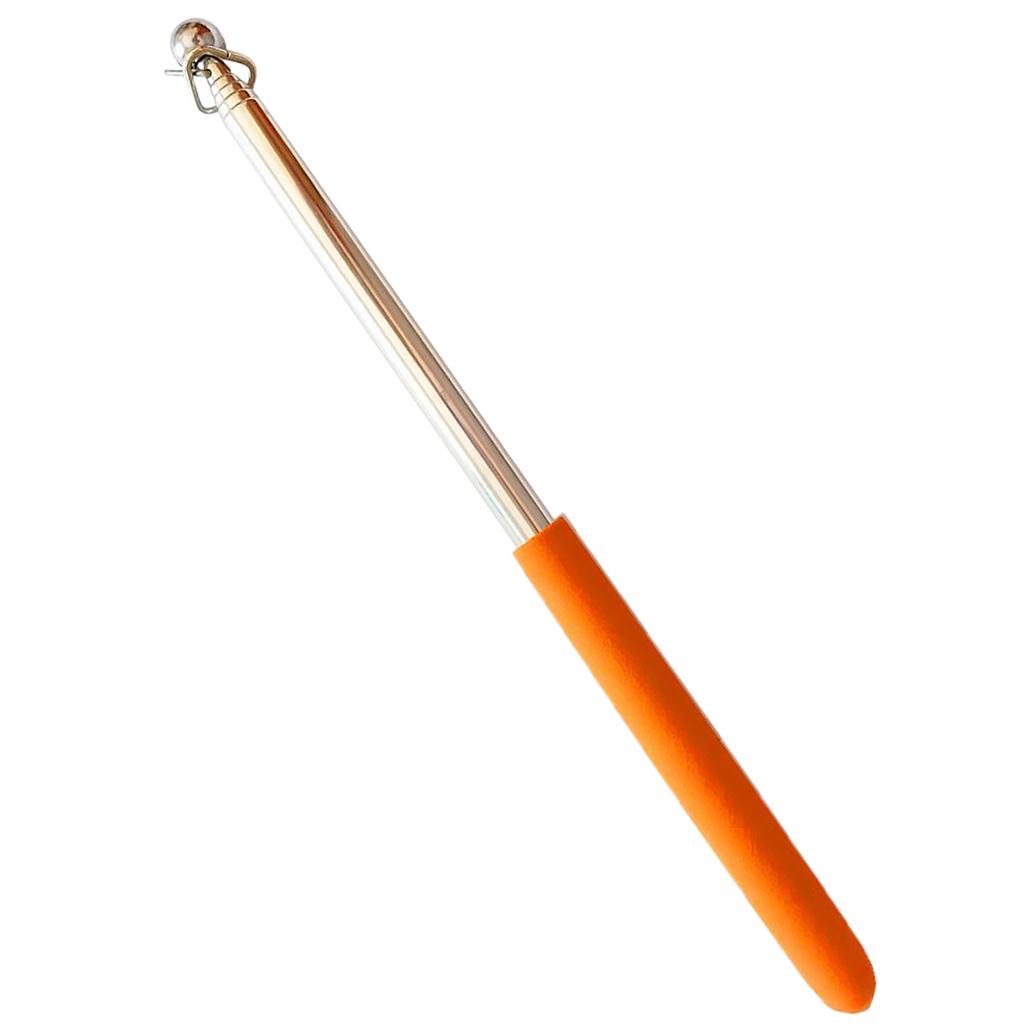 Телескопический флагшток из нержавеющей стали для баннерного флага, складной шест, направляющий шест, вымпел, выдвижные шесты, указка для учителя