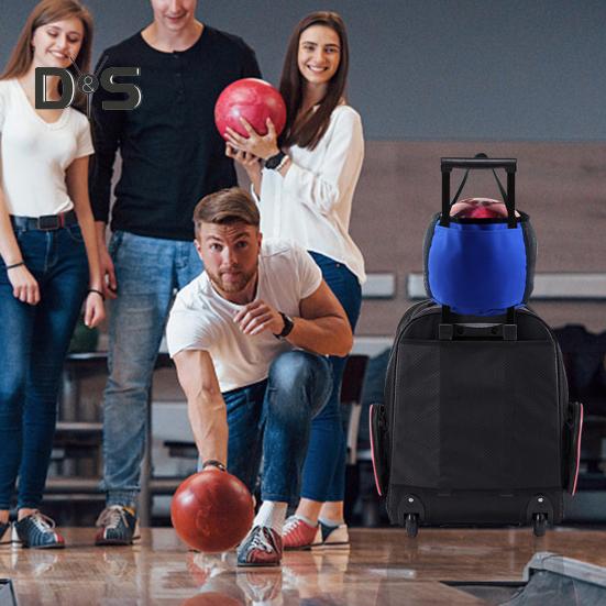 Сетчатая сумка для боулинга, сумка-тоут для одного мяча с ручкой, держатель для шаров для боулинга, сетчатая сумка для хранения спортивного инвентаря для спортзала на открытом воздухе