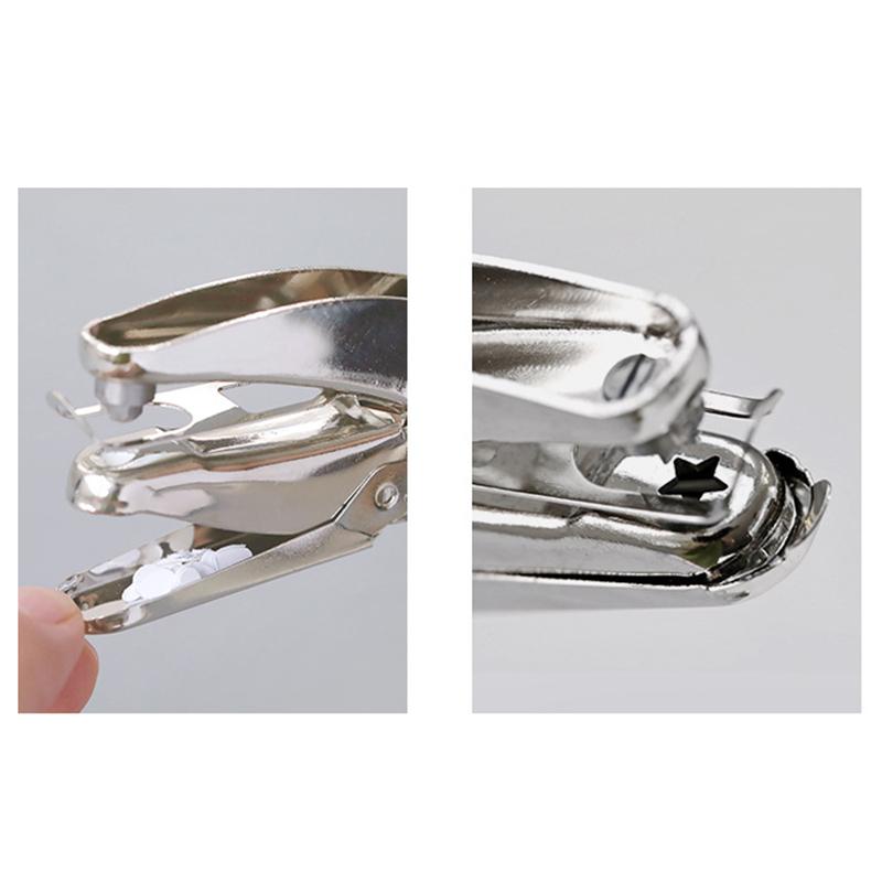 Маленький дырокол с удобной ручкой, компактный, легкий, ручной дырокол для домашнего офиса